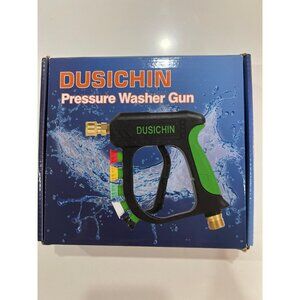 Dusichin short pressure washer gun, identified as the DUS-220 model